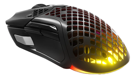 Aerox 5 Mouse lay flat