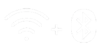2.4GHz & Bluetooth icons.