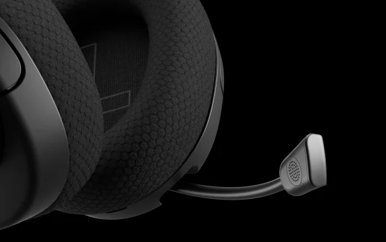 headset microphone extended
