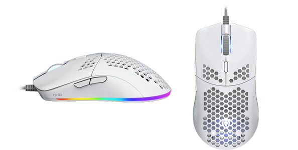 Tecware EXO Elite Gaming Mouse RGB White LN110994 TWAC EXEWH