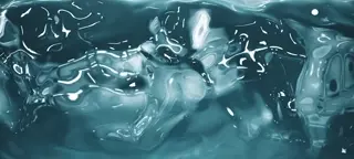 Liquid glass animation.