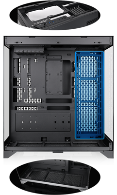 Thermaltake CTE E550 TG Cooling Options and Compatibilty