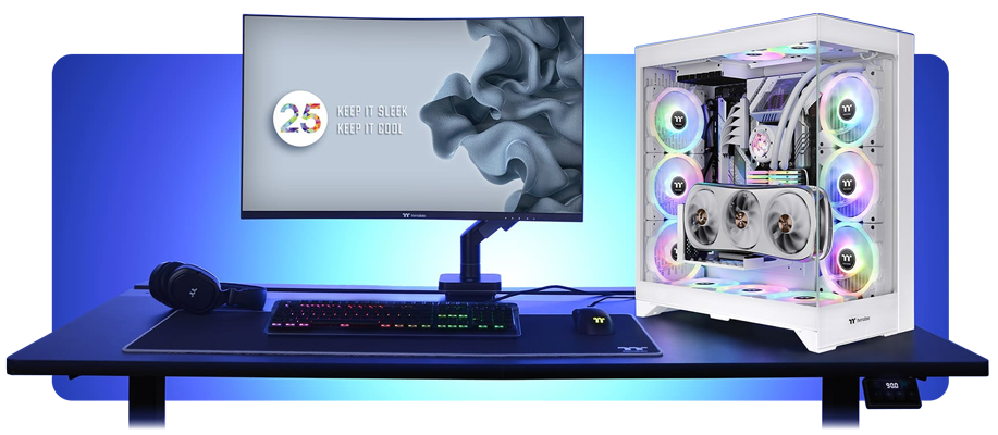 Thermaltake CTE E660 MX Snow Mid-Tower Dual-Chamber PC Case