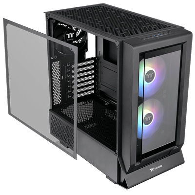 THERMALTAKE CERES 350 MX TEMPERED GLASS PANEL FRONT AND SIDE