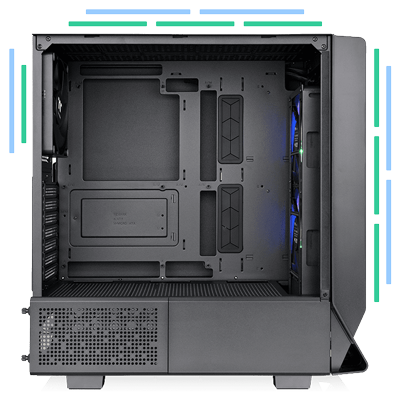 Thermaltake Ceres 350 MX Black