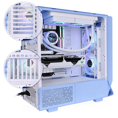 THERMALTAKE CERES 350 MX ROTATABLE PCIE EXPANSION SLOTS