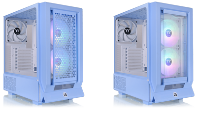 THERMALTAKE CERES 350 MX INTERCHANGEABLE MESH OR GLASS FRONT PANEL 
