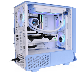 THERMALTAKE CERES 350 MX FULL RADIATOR SUPPORT EXAMPLE IN FULL PC BUILD