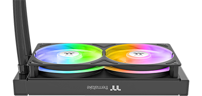 Image of the cooler on its side