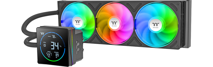 Hero Image of TH360-S V3 ARGB Cooler in Black
