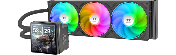 Hero Image of TH360 V3 Ultra ARGB Cooler in Black