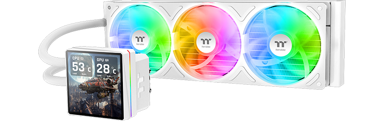 Hero Image of TH360 V3 Ultra ARGB Cooler in Black