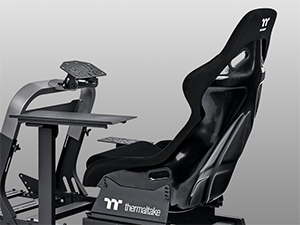 Image of the cockpit chair reclining
