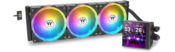 TT MAGFloe 360 Ultra ARGB Sync AIO Liquid Cooler