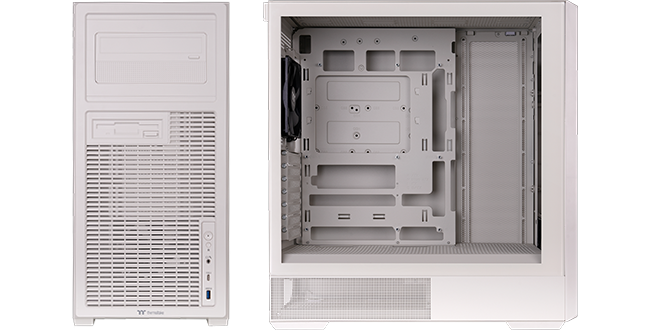 Front and Side View of the Retro 360 Case