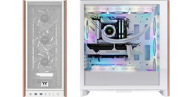 S370 WS Mid Tower Chassis in White