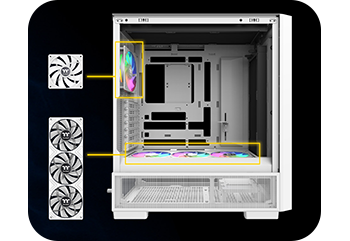 Pre-installed Fan System