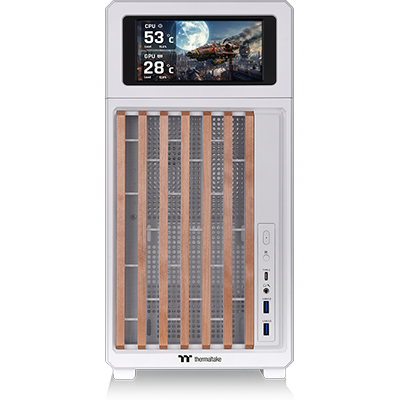 Front facing image of the TR300 WS Case with the 6-Inch LCD Kit Installed