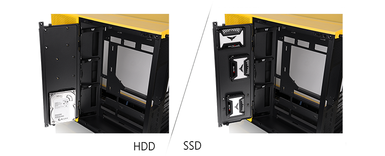 Thermaltake View 380 XL TG ARGB Mid Tower Dual Chamber Tempered
