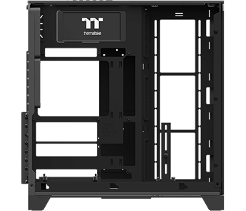 Image showcasing motherboard space inside case