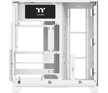 Image showcasing motherboard space inside case