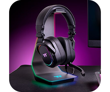 Thermaltake Argent HS1 RGB Aluminium Headset/Headphone Stand