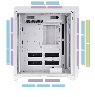 Case Fan Cooling Support