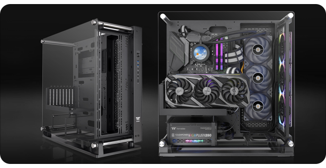 Thermaltake Core P3 TG　ブラック Thermaltake Core P3 TG Pro Black : Amazon.co.uk: Computers