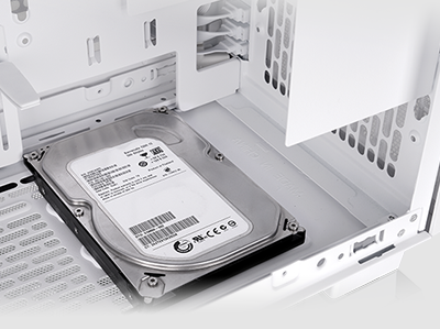 Drive Mounting Area for one 3.5-inch HDD