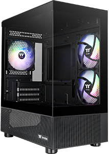Tempered Glass Front and Side Panel