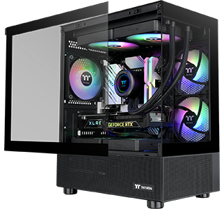 Tempered Glass Front and Side Panel