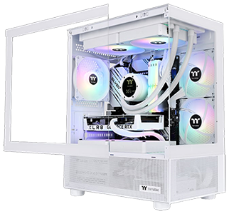 Tempered Glass Front and Side Panel