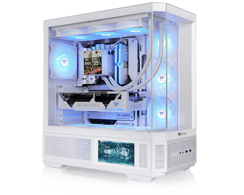 View 370 TG ARGB Snow Chassis from Thermaltake