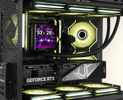 Image of radiator installed on top