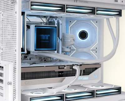 Image of radiator installed on top