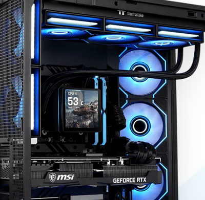 Image of radiator installed on top