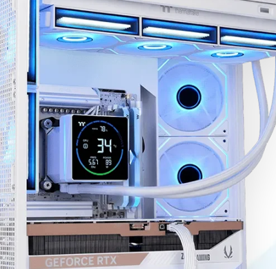 Image of radiator installed on top