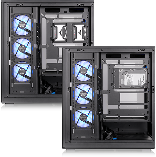 Image of either HDDs or SSDs inside case