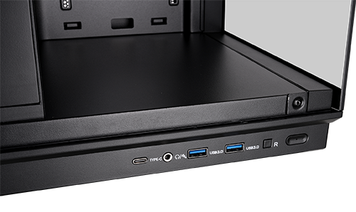 Close up image of I/O ports
