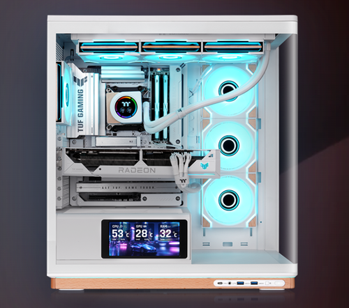 Image of case with full components and LCD kit