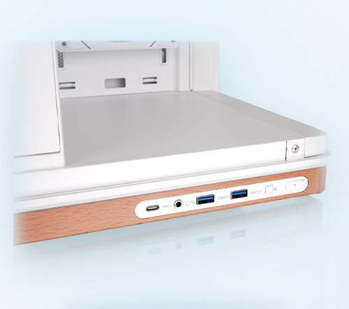 Close up image of I/O ports