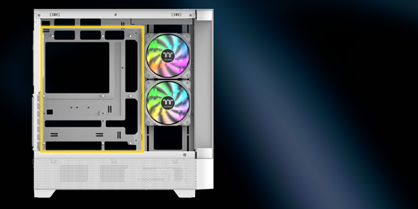 Hidden connector motherboard compatibility