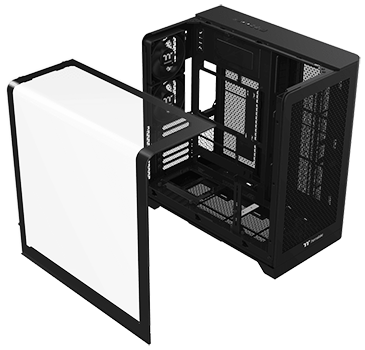 Curved Tempered Glass Side Panel