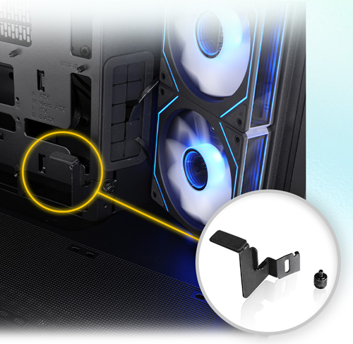 Image of pre-installed fans