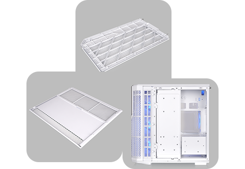 Image of either HDDs or SSDs inside case
