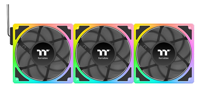 TOUGHFAN EX 140 ARGB Sync PC Cooling Fan (3 Pack) from Thermaltake