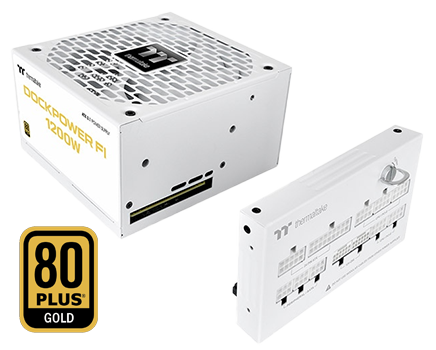 1200W Dockpower FI 80 PLUS Gold ATX 3.1 PSU from Thermaltake.