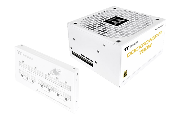 Dockpower FI PSU main unit next to faded out dock module.