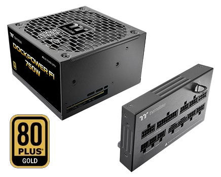 Dockpower FI 80 PLUS Gold ATX 3.1 PSU from Thermaltake.