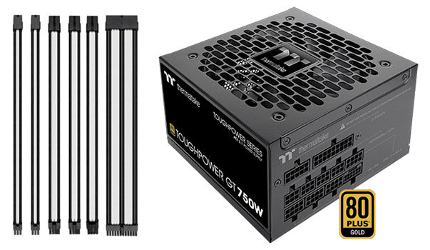 Thermaltake Toughpower GT 750 Watt Fully Modular PCIE 5.1 80+ Gold